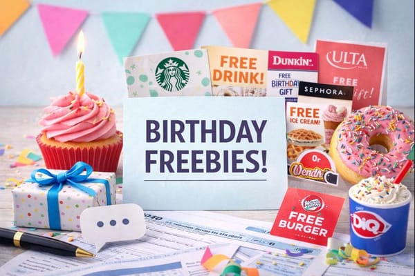 Places That Will Give You Free Stuff on Your Birthday