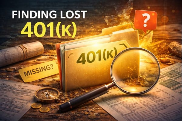 How to Find an Old 401(k) Account