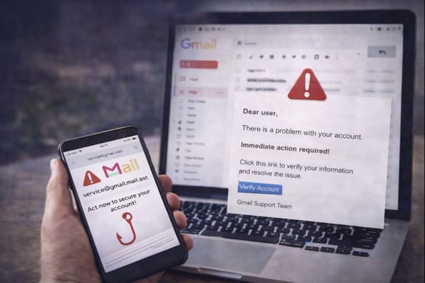 Cybersecurity Experts Warn About 'Gmail' Phishing Scam